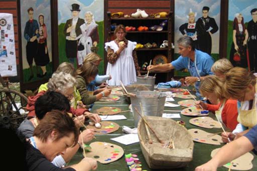 Workshop klompen schilderen