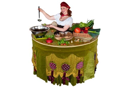 Wandelend buffet